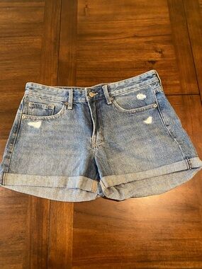 Lucky Brand Light Blue Rolled Hem Denim Shorts NWOT